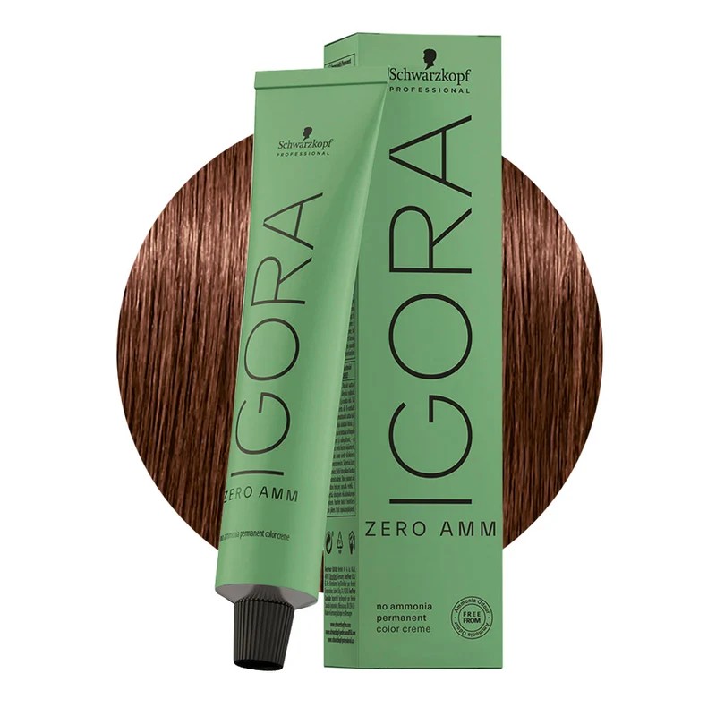 Schwarzkopf Igora Zero Amm 6-68 Biondo Scuro Cioccolato Rosso 60ml - colorazione permanente senza ammoniaca