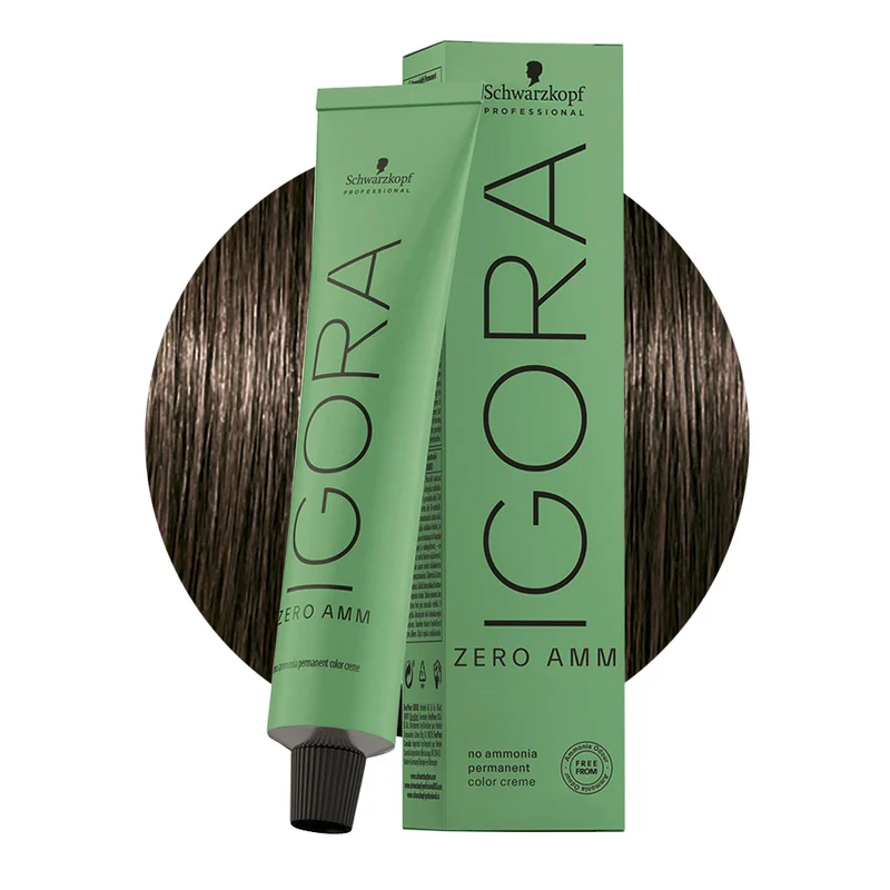 Schwarzkopf Igora Zero Amm 5-1 Castano Chiaro Cendré 60ml - colorazione permanente senza ammoniaca