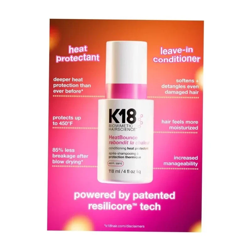 K18 Heatbounce Protettore Termico fino a 230°C