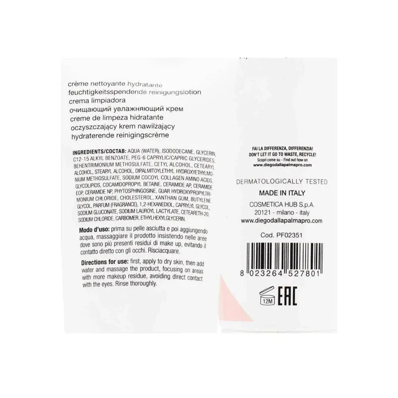 Diego dalla Palma Professional Crema Detergente Idratante Viso 150ml