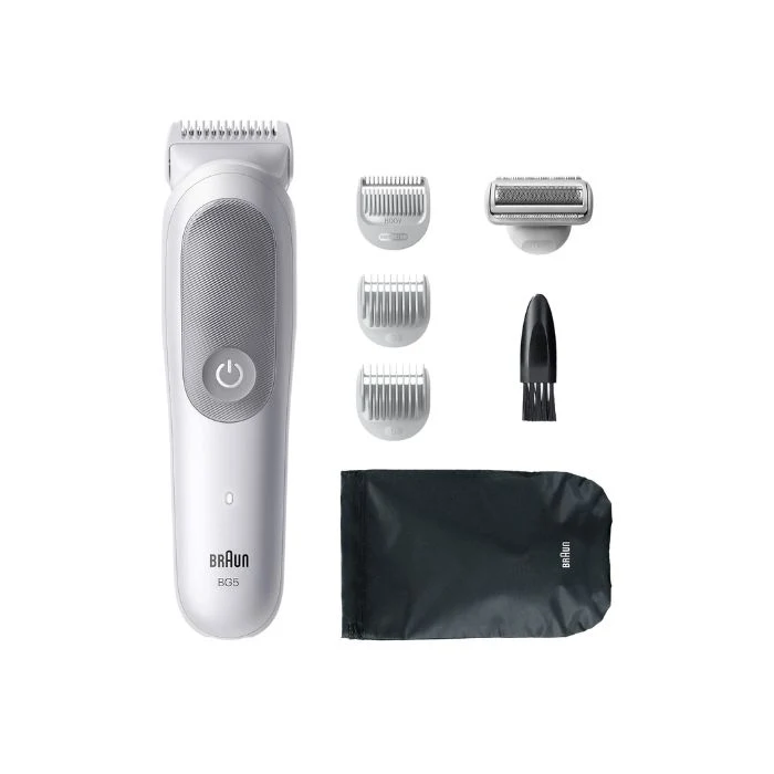 Braun Series 5 BG5550 Rasoio Elettrico, Regolabarba, Tagliabasette Grigio