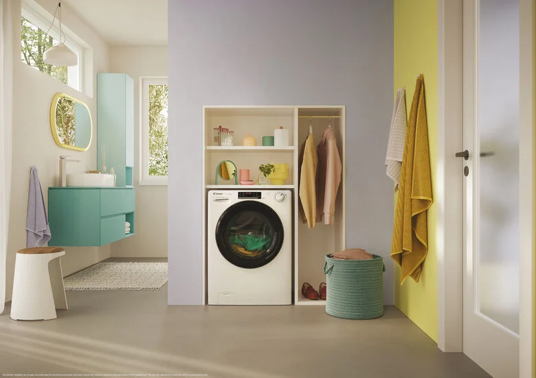 Candy CSOW61066TWMB6-S Lavasciuga A Libera Installazione 10 Kg, 1600 Giri, Smart Pro Inverter, Wi-Fi + Bluetooth, Snap&Wash, Classe D, Bianco