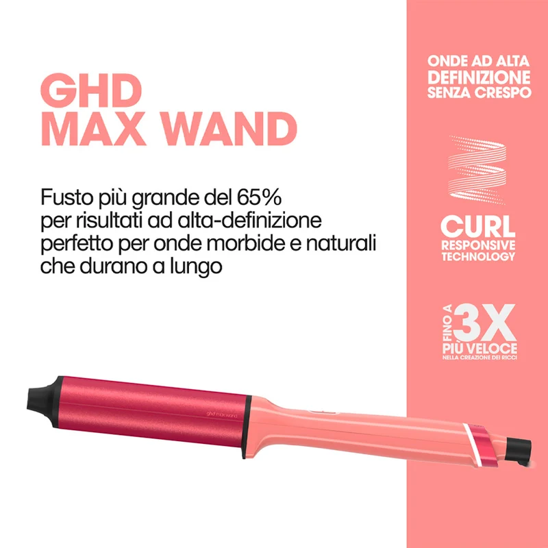 Ghd Jelly Collection Chronos Curve Max Wand - arricciacapelli