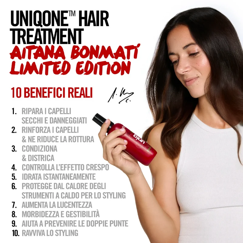 Revlon Uniqone All In One Treatment Aitana Monatì Limited Edition 150ml - trattamento senza risciacquo