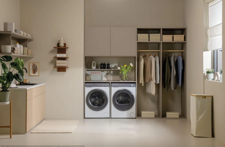 Haier HD90-A367U1-IT X Serie 7 Asciugatrice A Libera Installazione 9 Kg, AI PowerInverter, I-Refresh, Wi-Fi, Smart AI, Classe A, Bianco