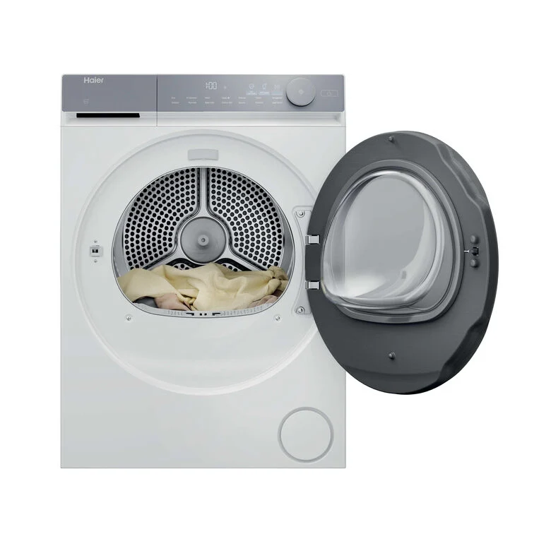 Haier HD90-A367U1-IT X Serie 7 Asciugatrice A Libera Installazione 9 Kg, AI PowerInverter, I-Refresh, Wi-Fi, Smart AI, Classe A, Bianco