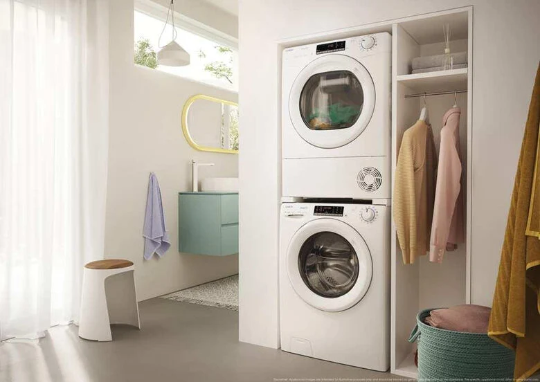 Candy CRO EH9N2TE-S Asciugatrice Libera Installazione 9 Kg, Pompa Di Calore, Smart Touch, Classe D, Bianco