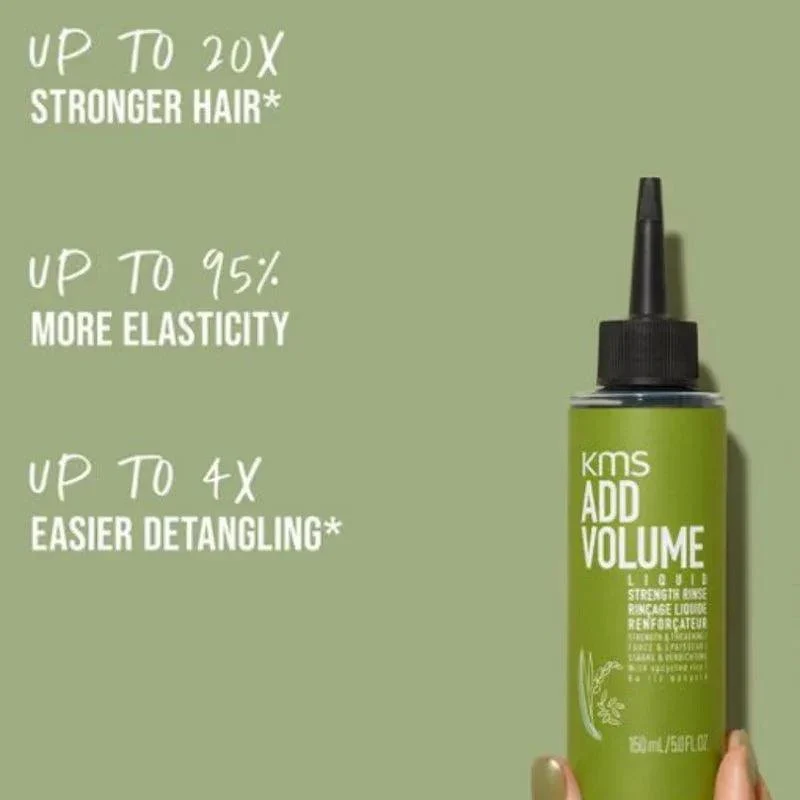 KMS Add Volume Liquid Strength Rinse Siero Rinforzante 150ml