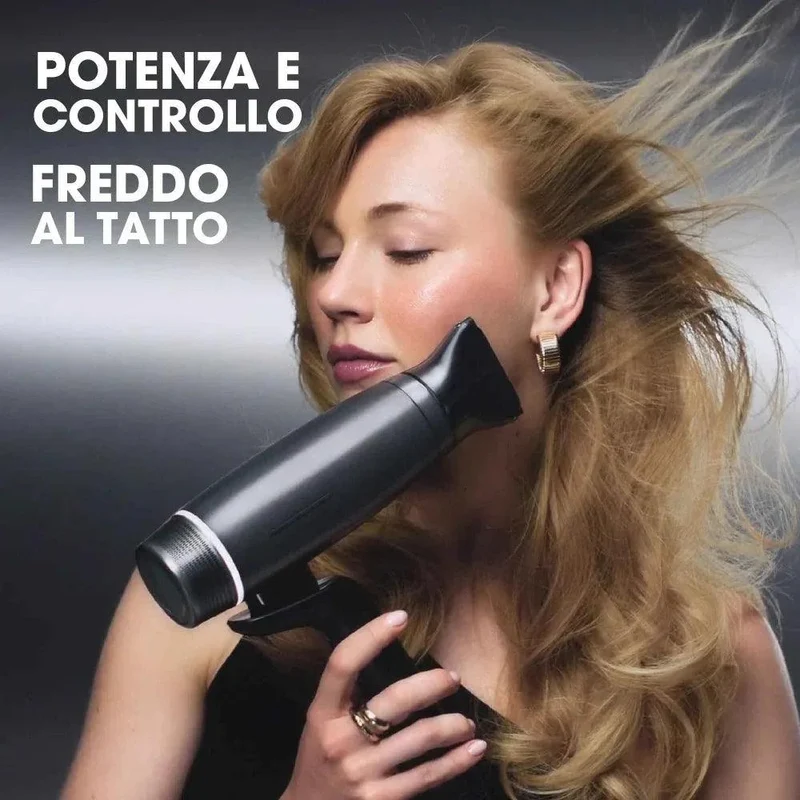 GHD Speed Nero Titanio 2100W – Asciugacapelli Professionale Ionico