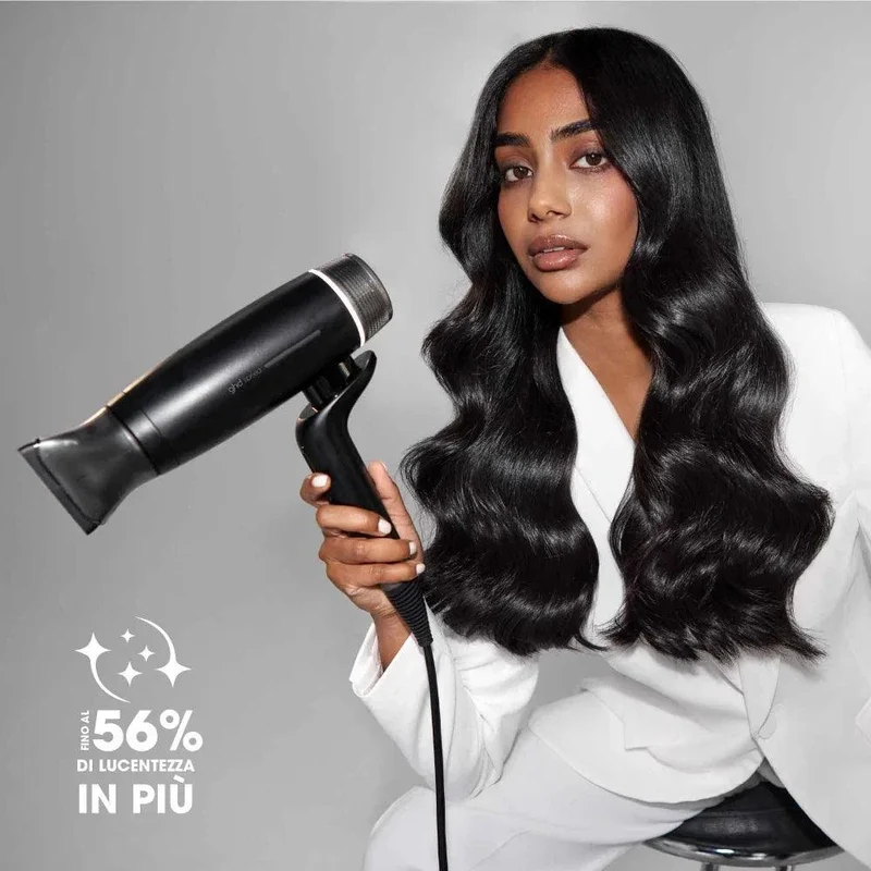 GHD Speed Nero – Asciugacapelli professionale ionico 2100W