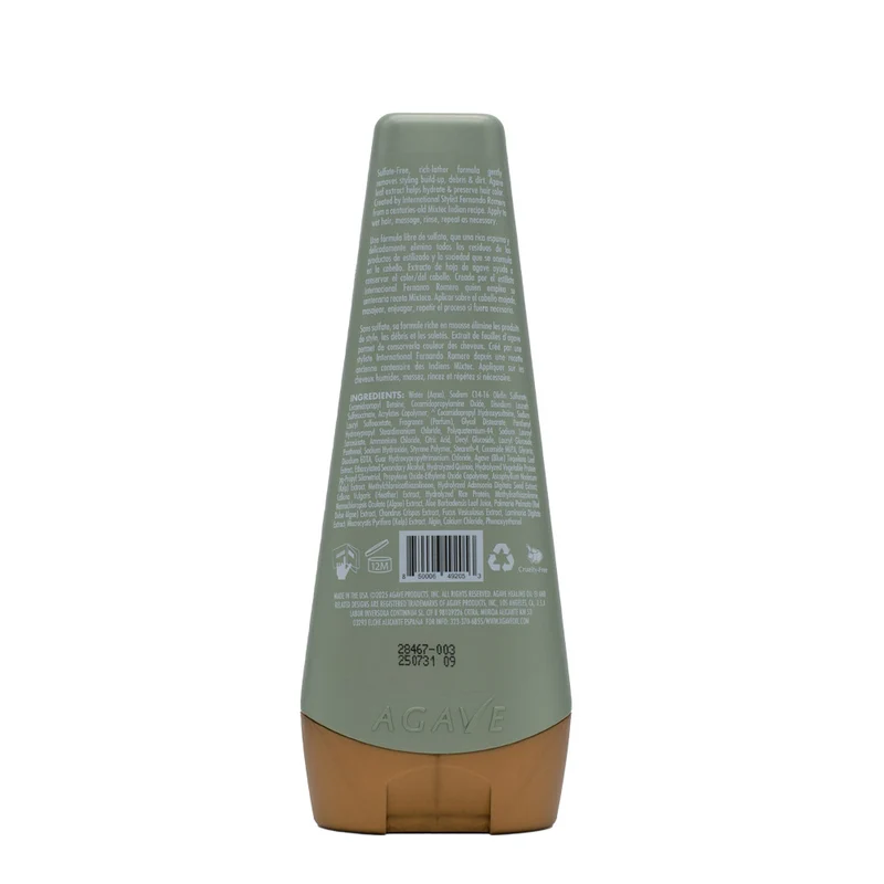 Agave Healing Oil Smoothing Shampoo 250ml - shampoo anticrespo
