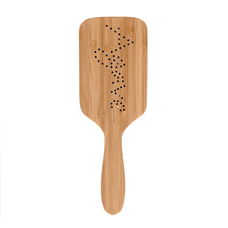 Agave Healing Oil Natural Bamboo Paddle Brush- spazzola districante