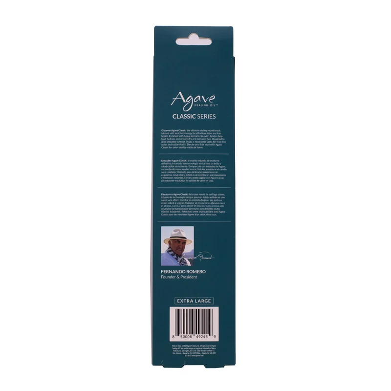 Agave Healing Oil Classic Round Brush Extra Large - spazzola
