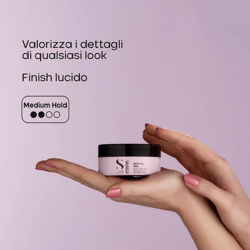 Alfaparf Milano Semi Di Lino Style&Care Defining Wax 75ml - cera morbida tenuta media