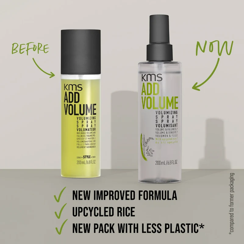 KMS Add Volume Volumizing Spray 200ml - spray volumizzante