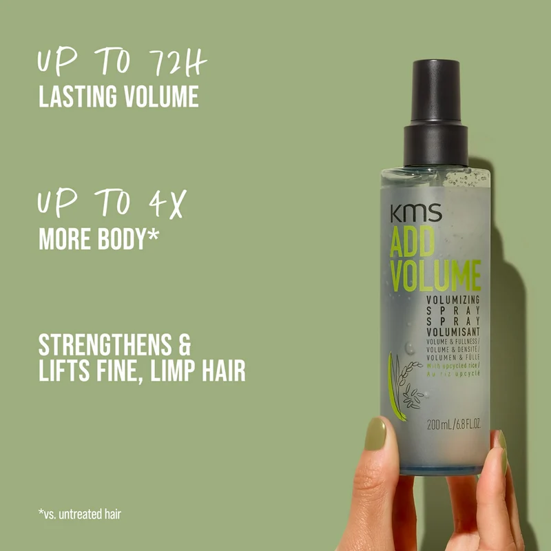 KMS Add Volume Volumizing Spray 200ml - spray volumizzante