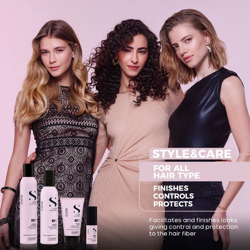 Alfaparf Milano Semi Di Lino Style&Care Firming Mousse 250ml - mousse fissativa tenuta forte