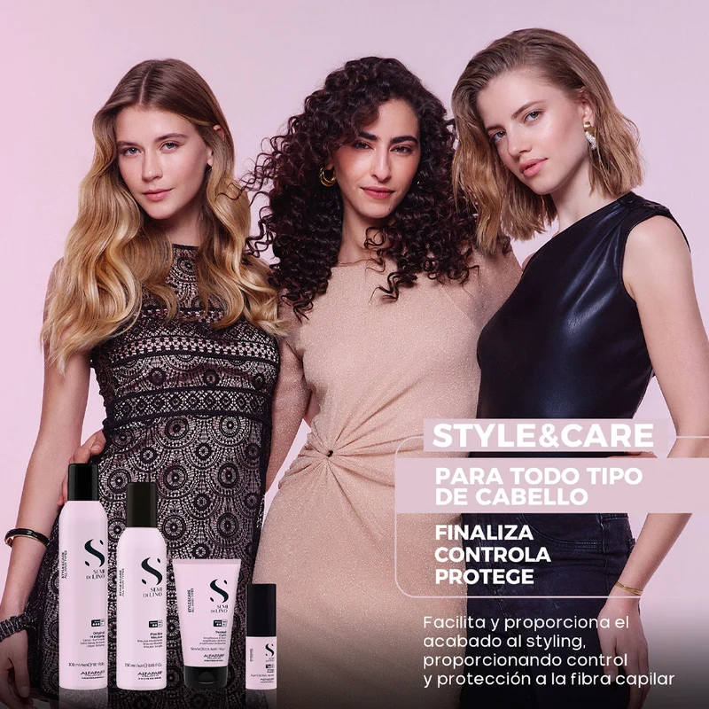 Alfaparf Milano Semi Di Lino Style&Care Firming Mousse 250ml - mousse fissativa tenuta forte