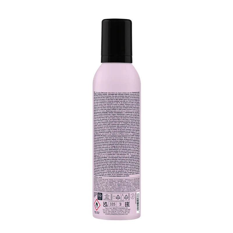 Alfaparf Milano Semi Di Lino Style&Care Firming Mousse 250ml - mousse fissativa tenuta forte