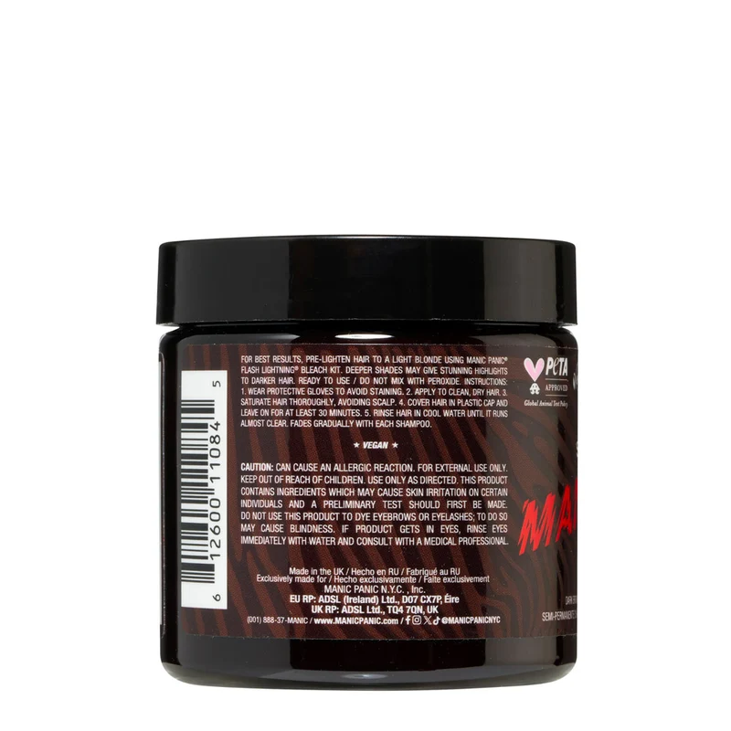 Manic Panic Supernaturals Bat Outta Hell 118ml - crema colorante semi permanente