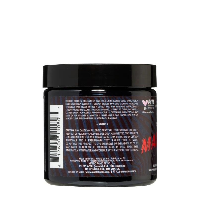 Manic Panic Supernaturals Blue Panther 118ml - crema colorante semipermanente