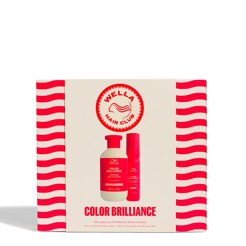 Wella Professionals Invigo Color Brilliance Cofanetto Spring - Shampoo e Miracle BB Spray - 300ml + 150ml