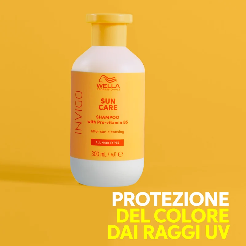 Wella Professionals Invigo Sun Cofanetto Spring - Shampoo e Spray Protezione UV - 300ml + 150ml