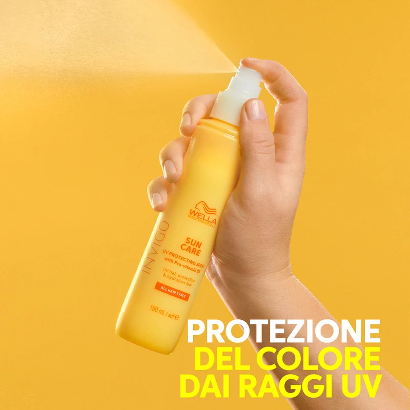 Wella Professionals Invigo Sun Cofanetto Spring - Shampoo e Spray Protezione UV - 300ml + 150ml