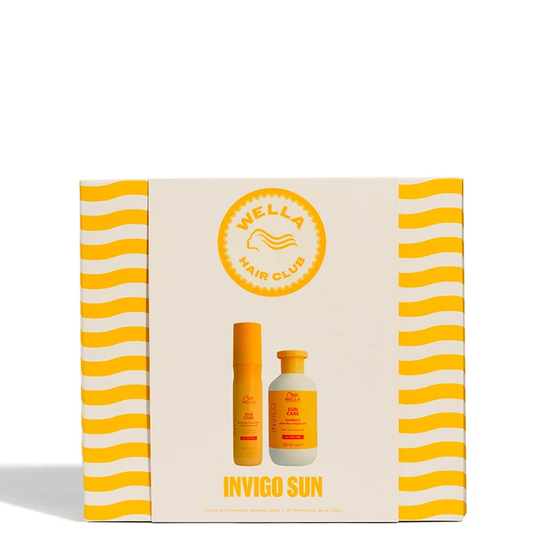 Wella Professionals Invigo Sun Cofanetto Spring - Shampoo e Spray Protezione UV - 300ml + 150ml