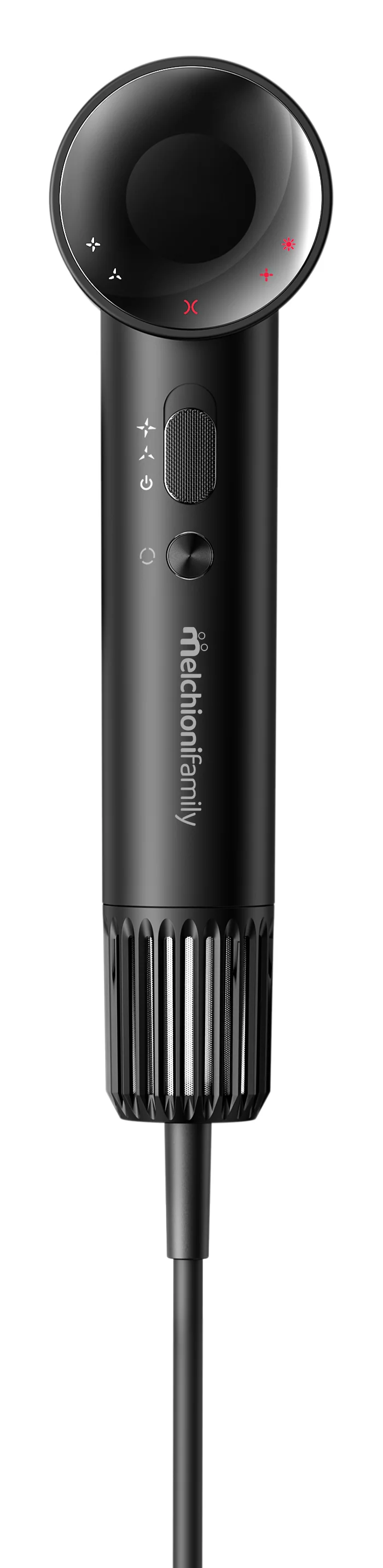 Melchioni Family Crystal Style asciugacapelli leggero tecnologia avanzata per proteggere i capelli