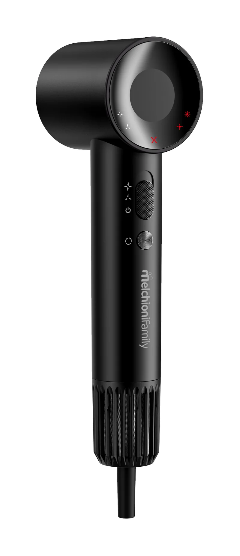 Melchioni Family Crystal Style asciugacapelli leggero tecnologia avanzata per proteggere i capelli