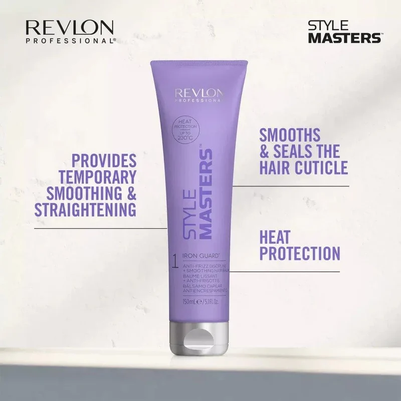 Revlon Iron Guard 150ml Crema Termoprotettrice Lisciante