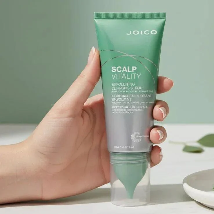 Joico Scalp Vitality Exfoliating Foaming Scrub - Scrub esfoliante schiumogeno per cuoio capelluto 200ml