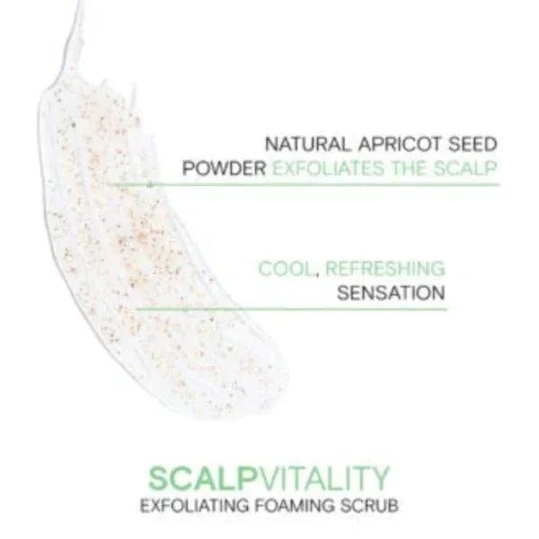 Joico Scalp Vitality Exfoliating Foaming Scrub - Scrub esfoliante schiumogeno per cuoio capelluto 200ml