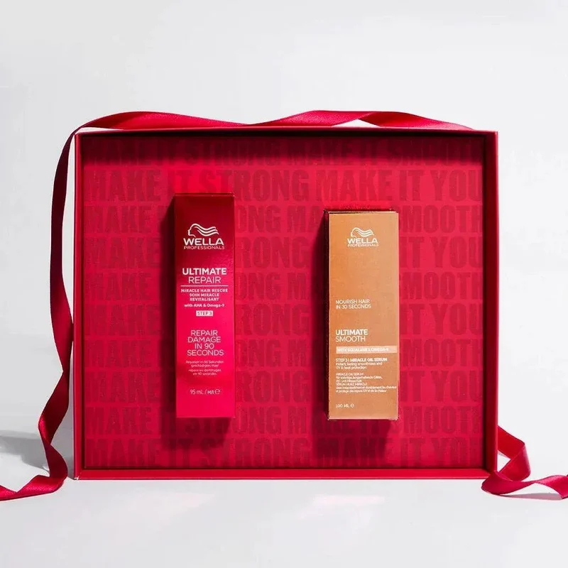Wella Professionals Ultimate Cofanetto Regalo - Miracle Hair Rescue e Miracle Oil Serum