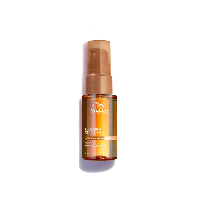 Wella Professionals Ultimate Smooth Cofanetto Spring - Shampoo e Miracle Oil Serum - 250ml + 30ml