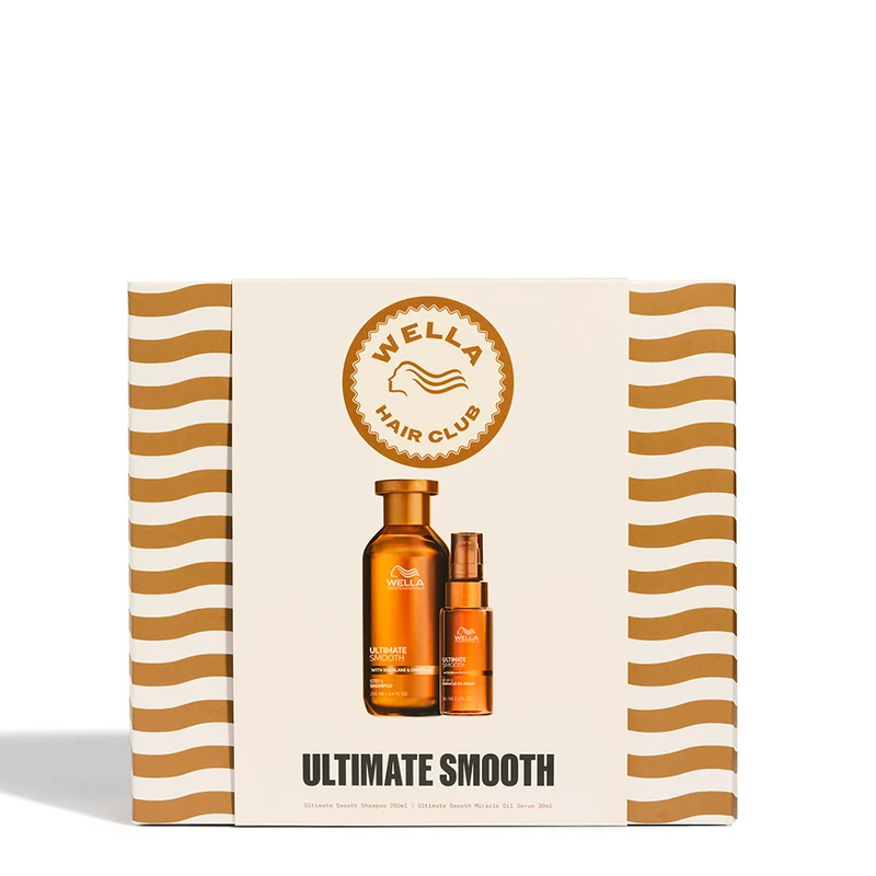 Wella Professionals Ultimate Smooth Cofanetto Spring - Shampoo e Miracle Oil Serum - 250ml + 30ml