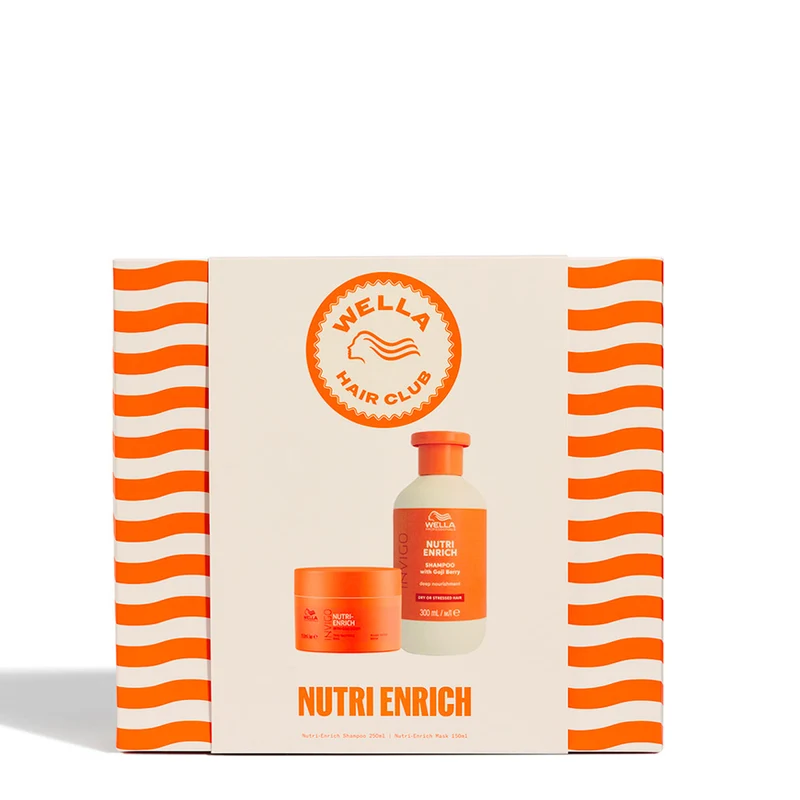 Wella Professionals Nutri Enrich Cofanetto Spring - Shampoo e maschera - 300ml + 150ml
