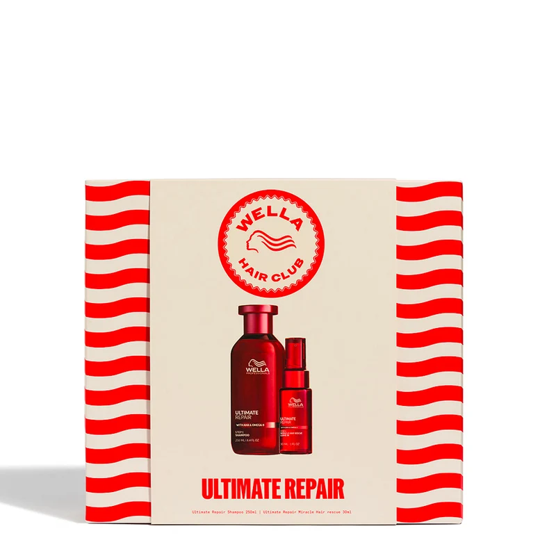 Wella Professionals Ultimate Repair Cofanetto Spring - Shampoo e Miracle Hair Rascue - 250ml + 30ml
