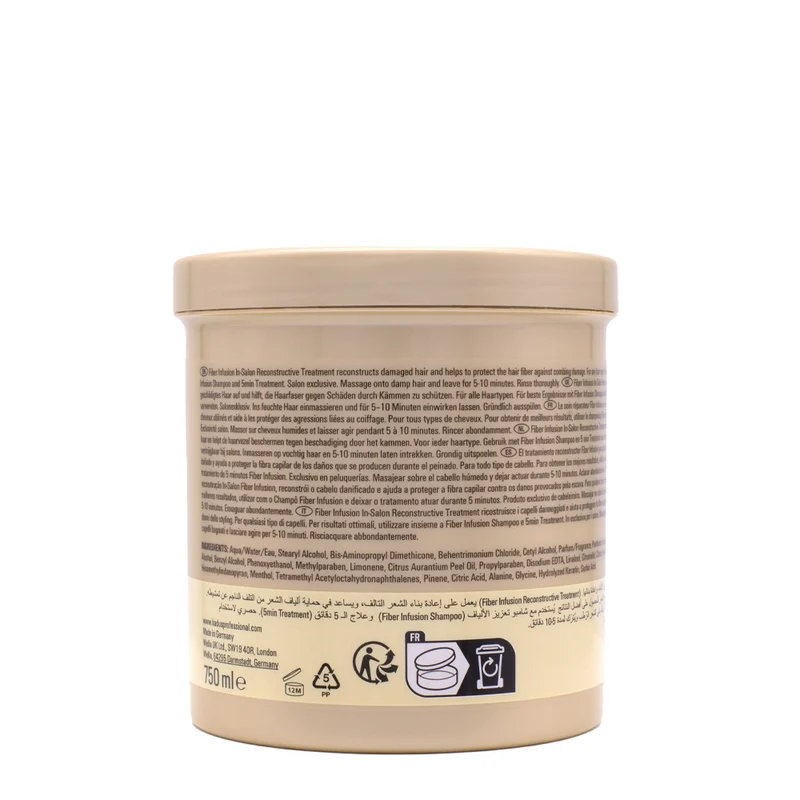 Kadus Fiber Infusion Mask 750ml - maschera capelli danneggiati