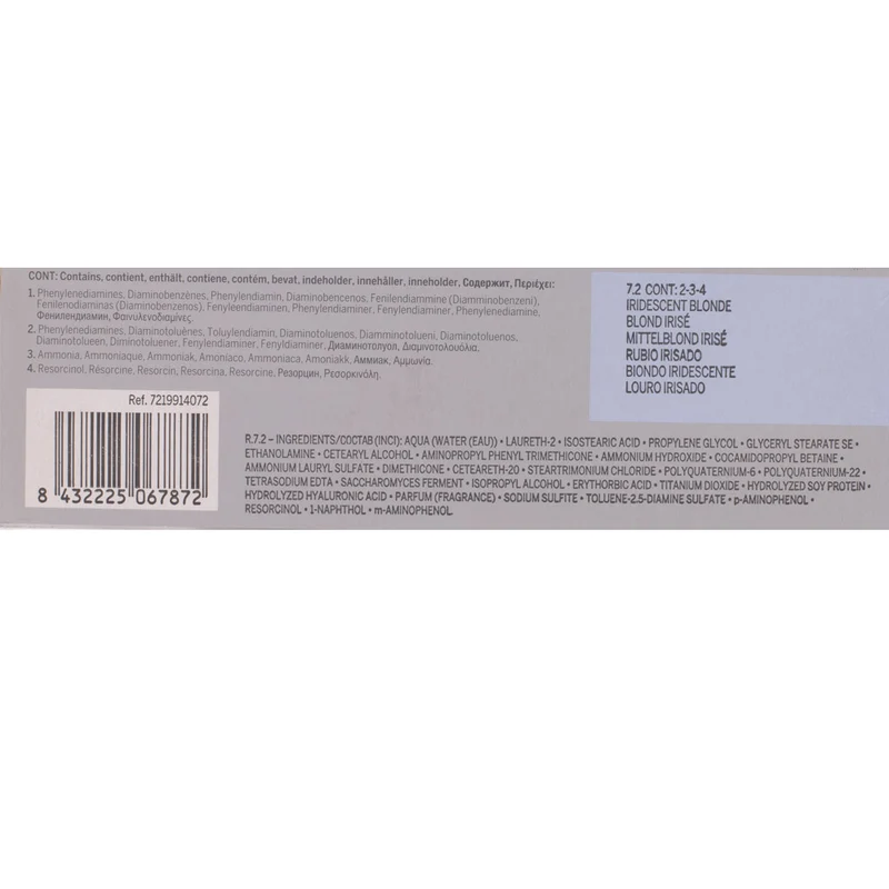 Revlon Professional Revlonissimo Colorcosmetique 7.2 Iridescent Blonde 60ml - colorazione permanente