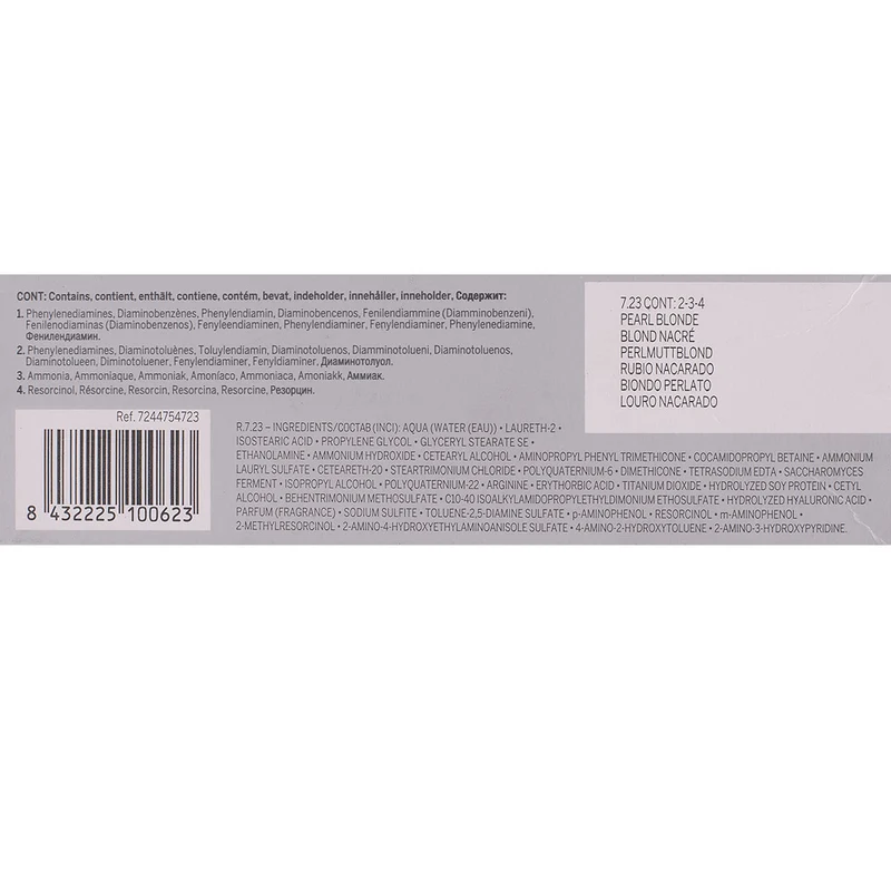 Revlon Professional Revlonissimo Colorcosmetique 7.23 Pearl Blonde 60ml - colorazione permanente