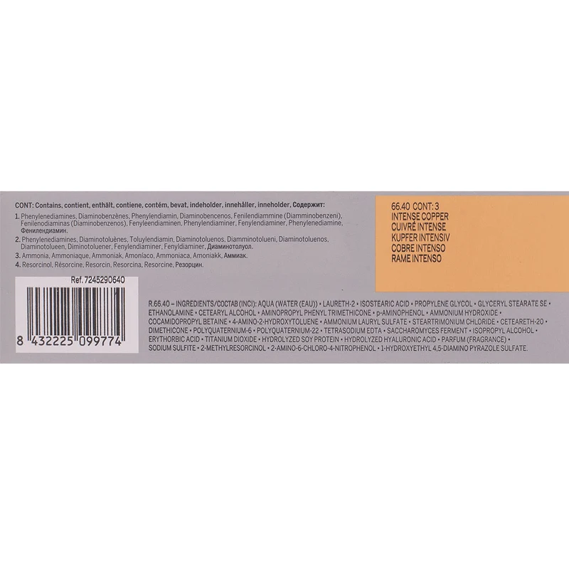 Revlon Professional Revlonissimo Colorcosmetique 66.40 Intense Copper 60ml - colorazione permanente