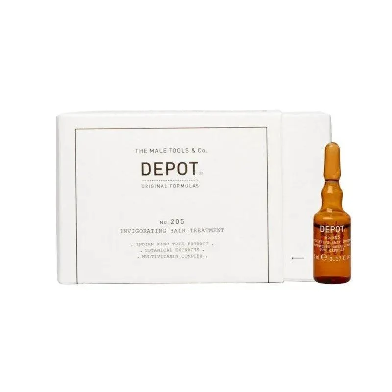 Depot No. 205 Invigorating Hair Treatment anticaduta capelli uomo