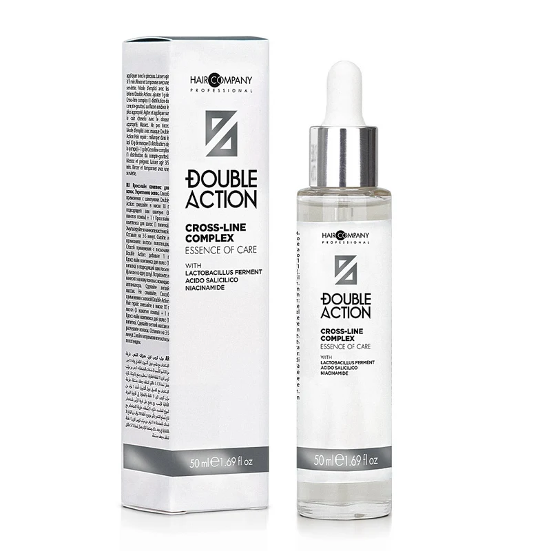 Hair Company Double Action Cross-Line Complex 50ml - serum preparatore trattamenti