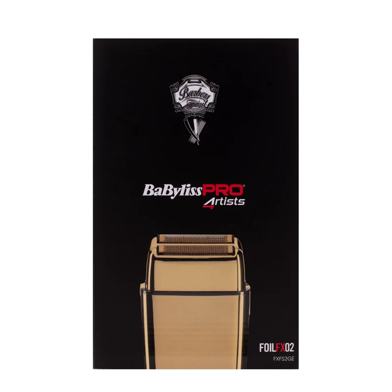 Babyliss Pro 4Artist Double Foil Metal Shaver Gold FOILFX02 - rasoio di finitura in metallo