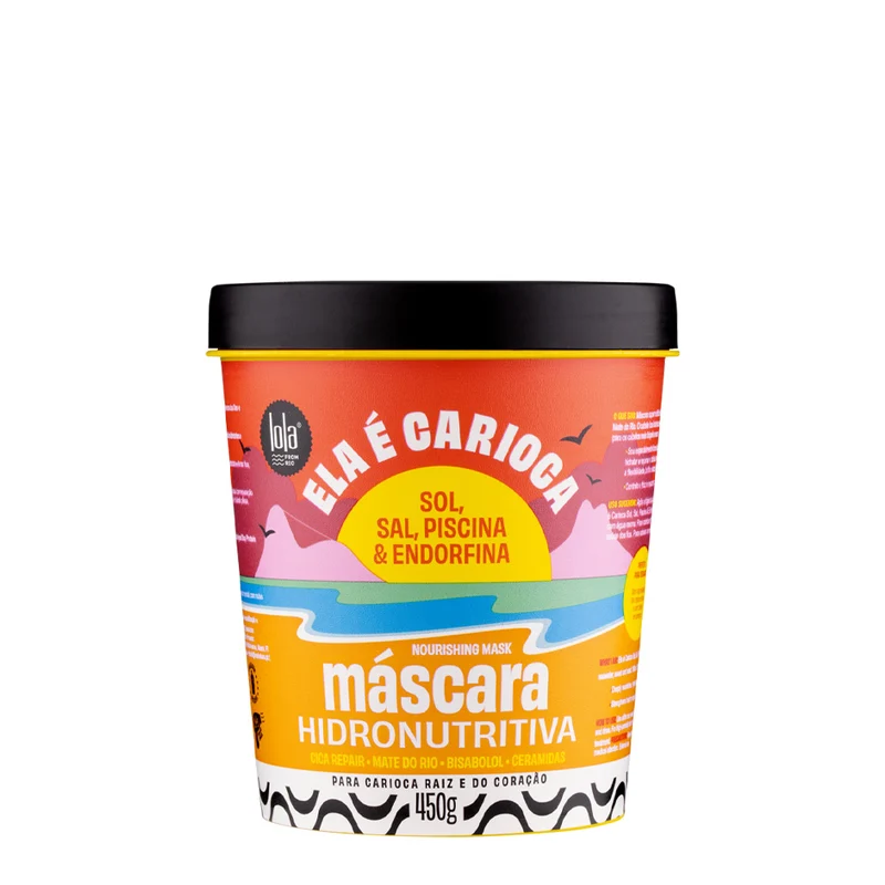 Lola From Rio Ela É Carioca Máscara Hidronutritiva 450gr - maschera nutriente