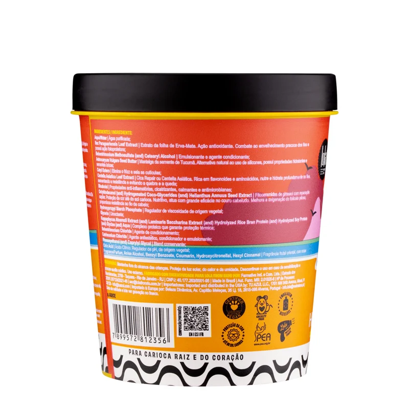 Lola From Rio Ela É Carioca Máscara Hidronutritiva 450gr - maschera nutriente
