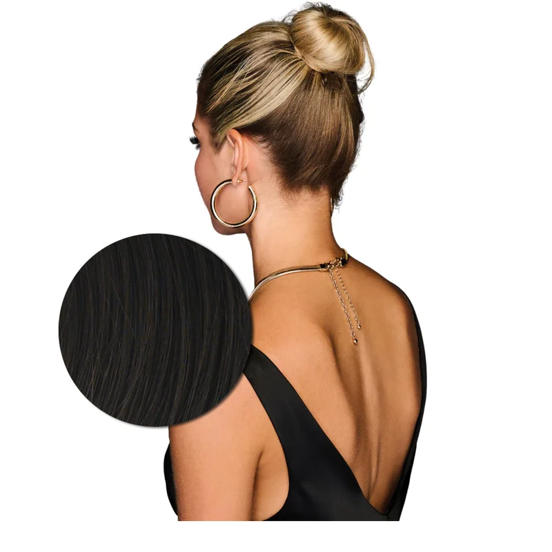 Hairdo Coda Mossa con Clip R4 Castano Scuro 69cm - coda mossa