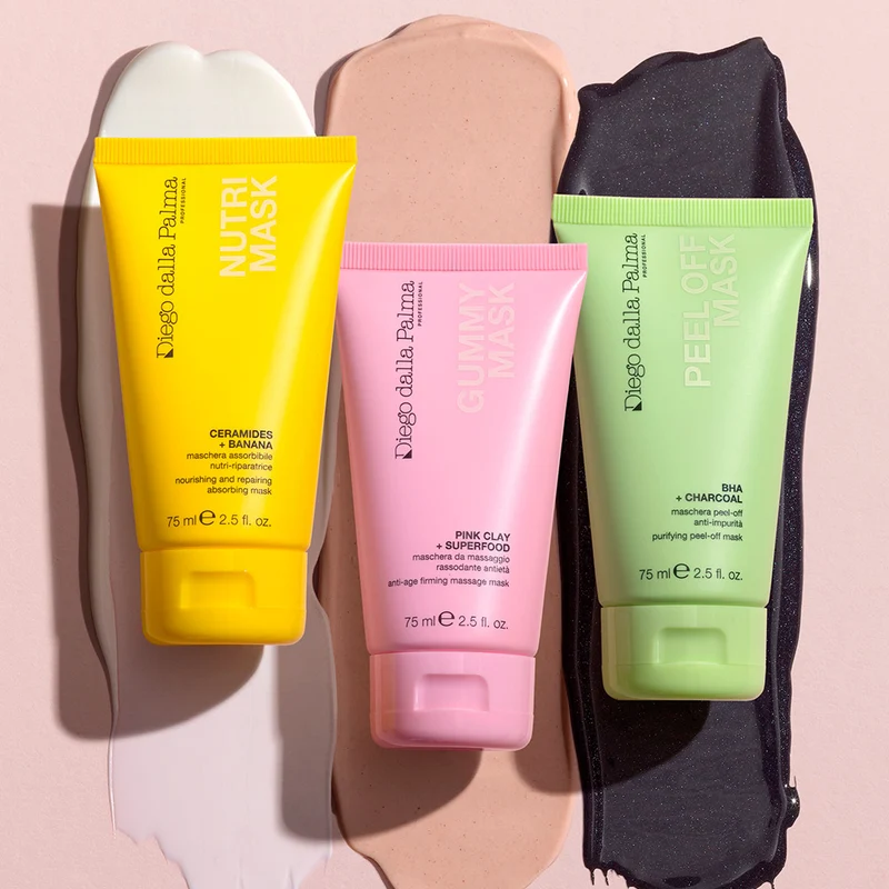 Diego dalla Palma Professional Peel Off Mask Bha+ Charcoal Purifying Peel-Off Mask 75ml - peel-off anti-impurità
